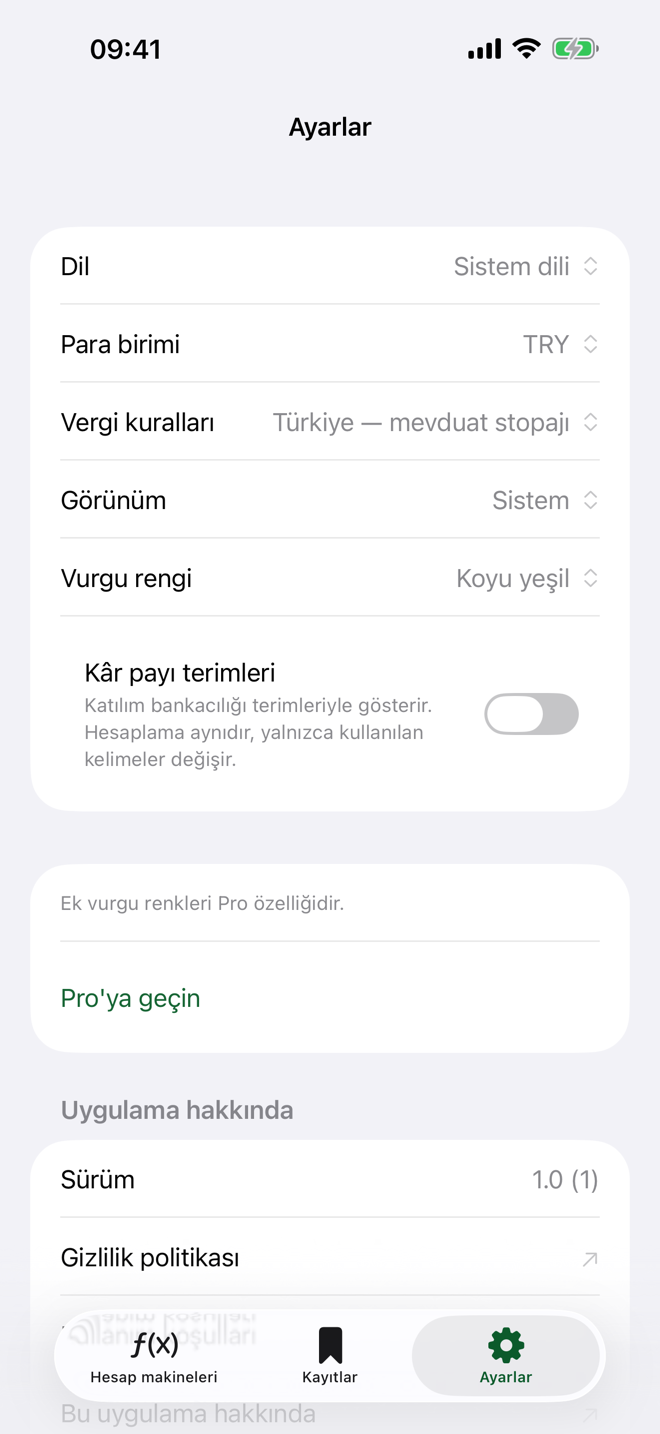 Ayarlar